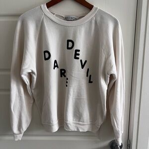 Wildfox Dare Devil Sweater Sweatshirt